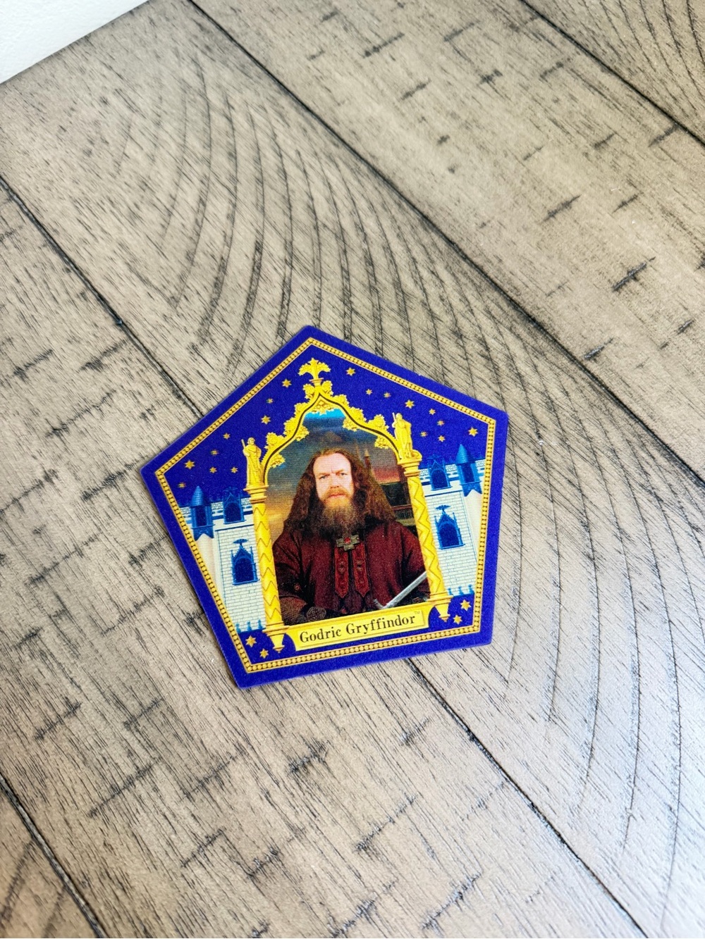 Harry Potter Godric Gryffindor Chocolate Frog Wizard Card
